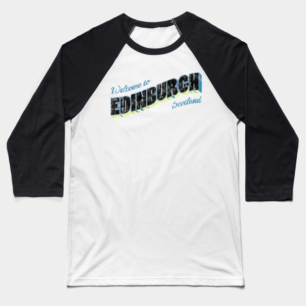 Welcome to Edinburgh Baseball T-Shirt by ariel161